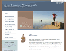 Tablet Screenshot of fairfieldfamilytherapy.com